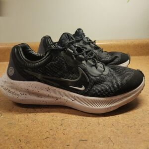 Nike‎ Air Zoom Winflo 8 Shield Men's Running Shoes Black Water Resistant US 11.5
